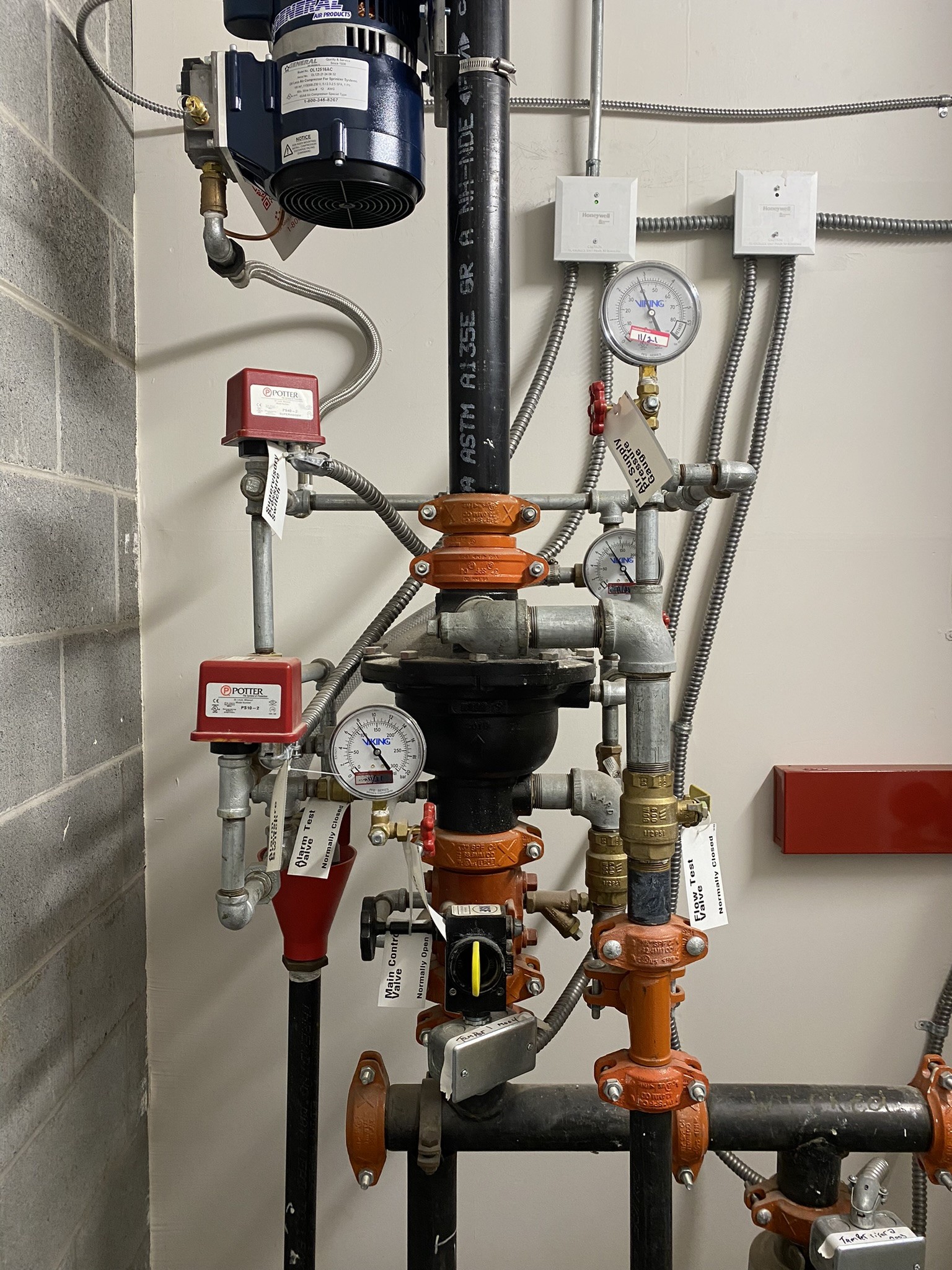 Commercial Fire Sprinkler System Testing 2