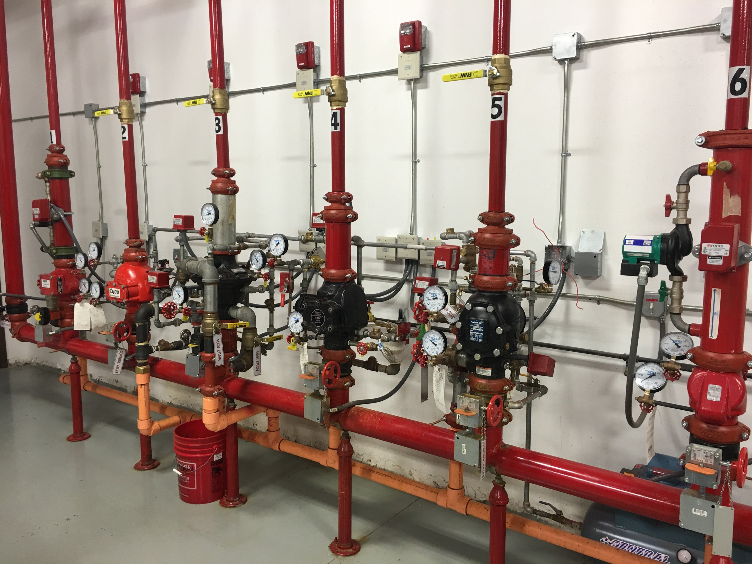 Commercial Fire Sprinkler System Testing 5
