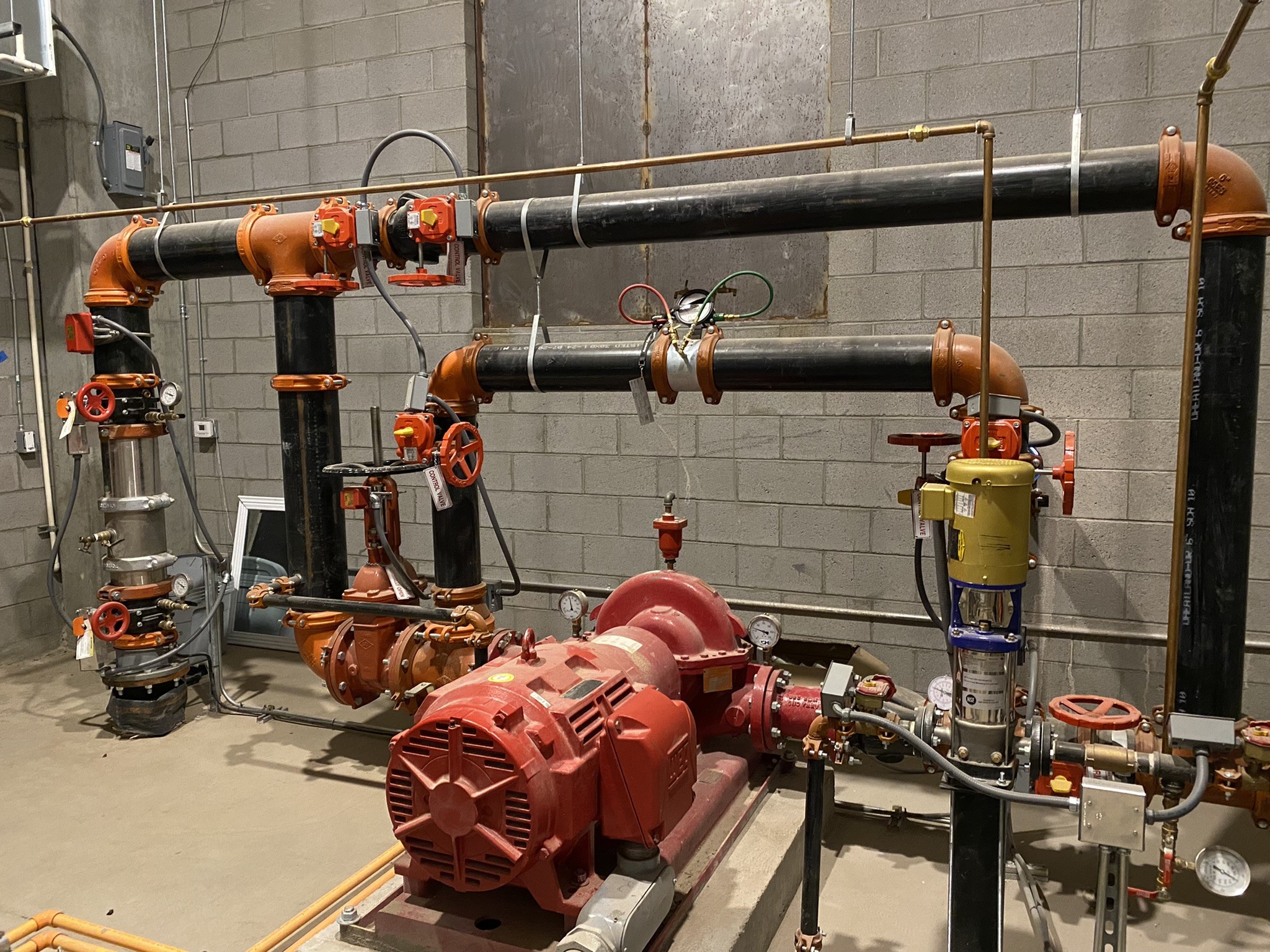 Commercial Fire Sprinkler System Testing 6