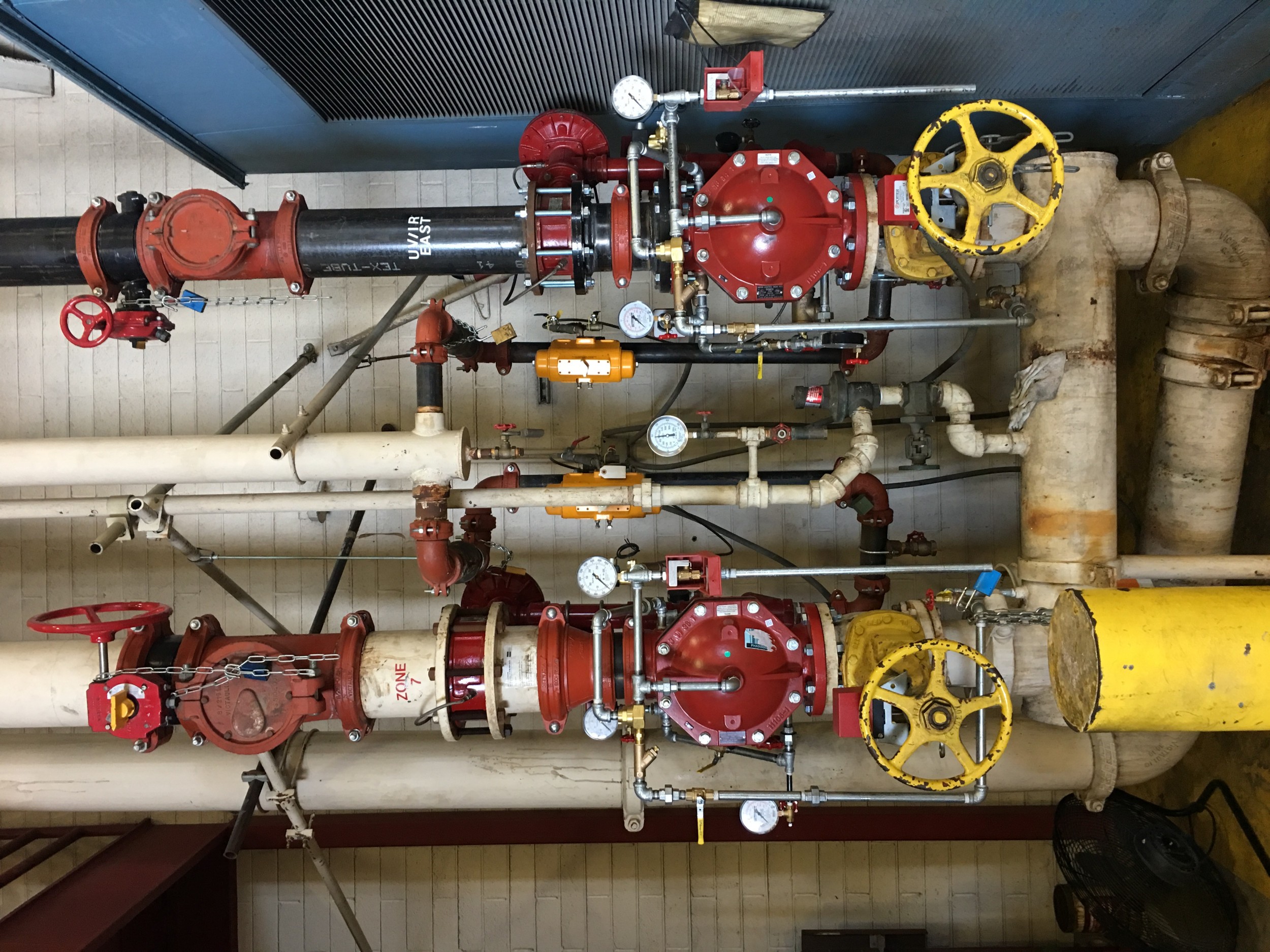 Commercial Fire Sprinkler System Testing 8