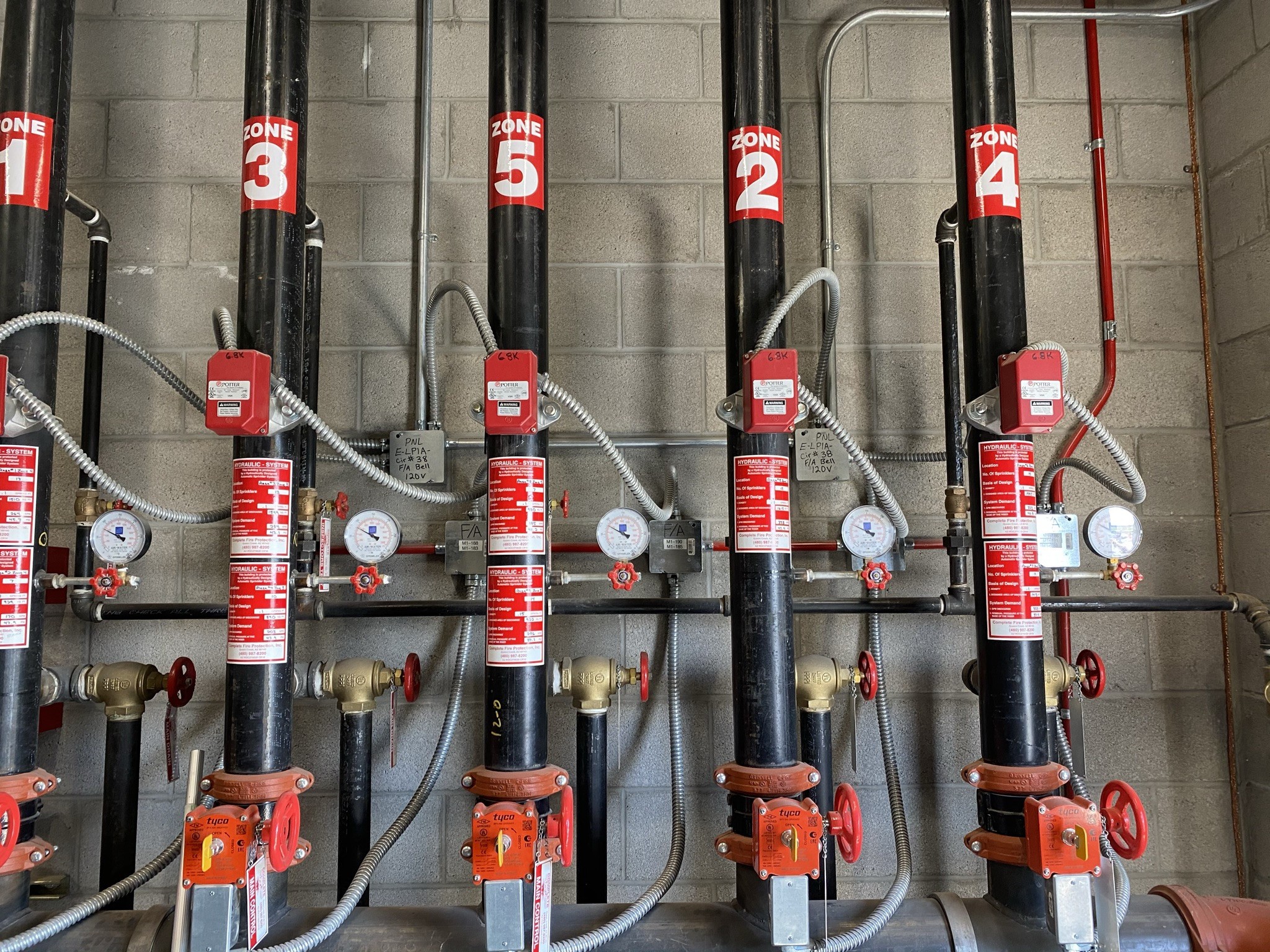 Commercial Fire Sprinkler System Testing 9